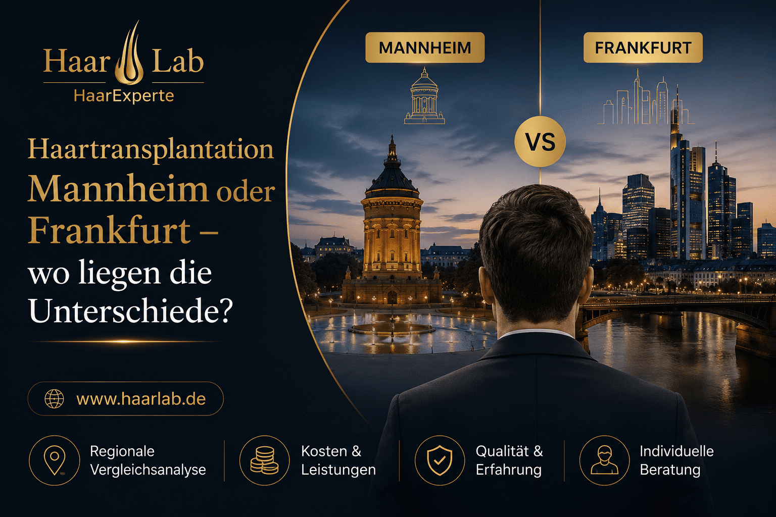 Haartransplantation Mannheim oder Frankfurt – Welcher Standort ist die bessere Wahl?